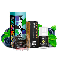 CHASER LUX - Blueberry Mint [ Набор 50 / 65 mg, 30 ml ]  
