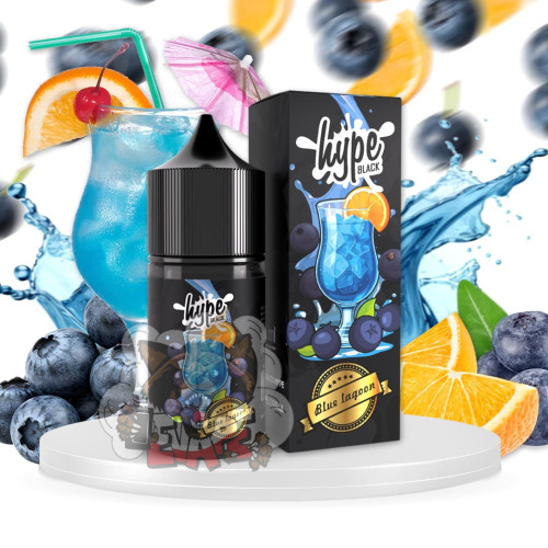 HYPE Black Salt - Blue Lagoon [ Набір 25 / 50 mg, 30 ml ] для Vape, 360 грн.