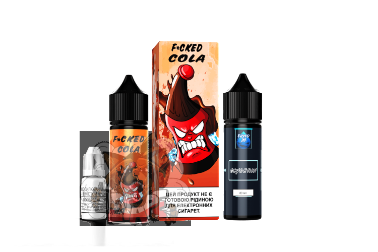FUCKED Organic - Cola [ Набір 0 / 3 mg, 60 ml ] для Vape, 270 грн.