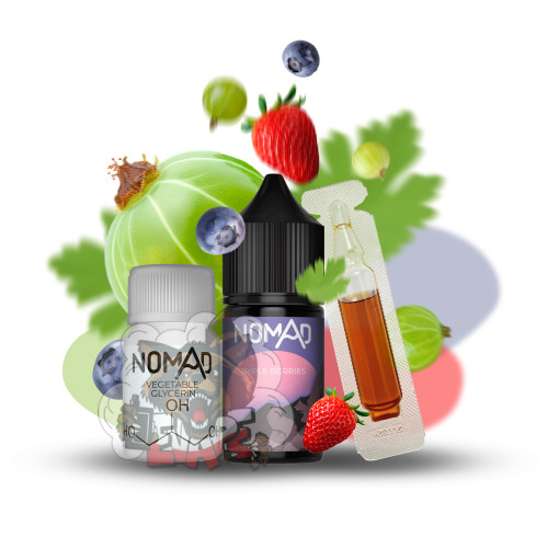 NOMAD - Tripple Berries [ Набір 30 / 50 mg, 30 ml ]  для Vape, 300 грн.