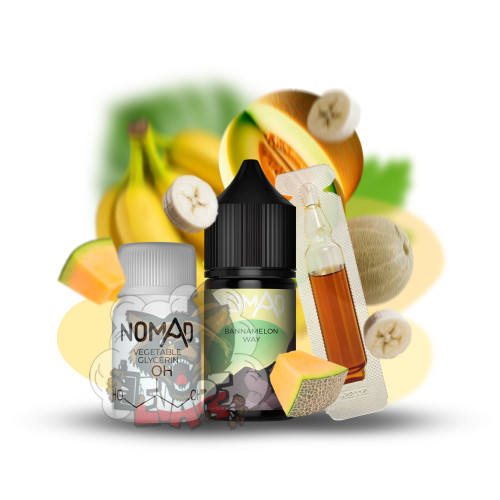 NOMAD - Bannamelon Way [ Набір 30 / 50 mg, 30 ml ]  для Vape, 300 грн.