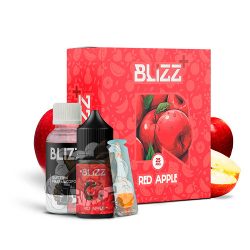BLIZZ Plus Salt - Red Apple [ Набор, 25 / 50 / 65 mg, 30 ml ]   для Vape, 320 грн.