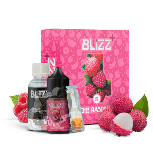 BLIZZ Plus Salt - Lychee Raspberry [ Набор, 25 / 50 / 65 mg, 30 ml ] для Vape, 320 грн.