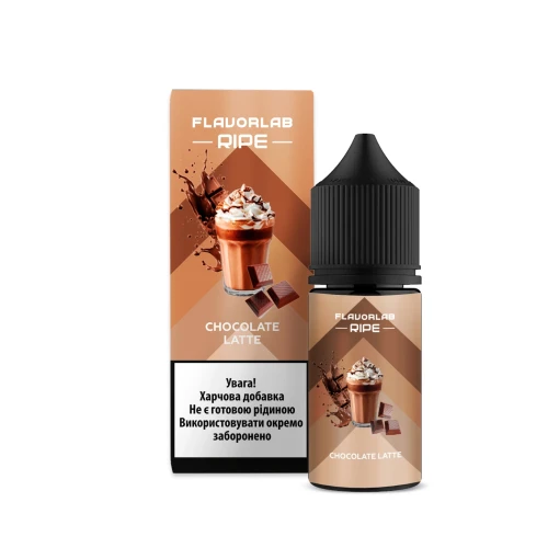FlavorLab Ripe - Chocolate Latte [ Набір 25 / 50 mg, 30 ml ] для Vape, 350 грн.