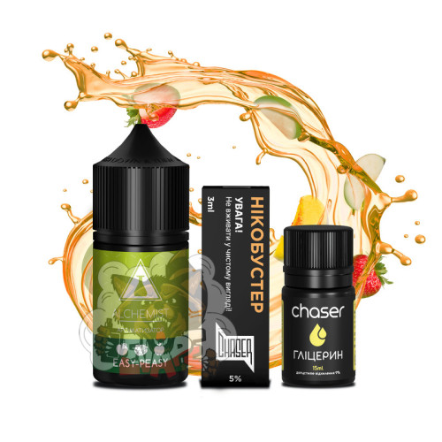 Alchemist New Salt - Easy-Peasy [ Набор 50 mg, 30 ml ] для Vape, 380 грн.