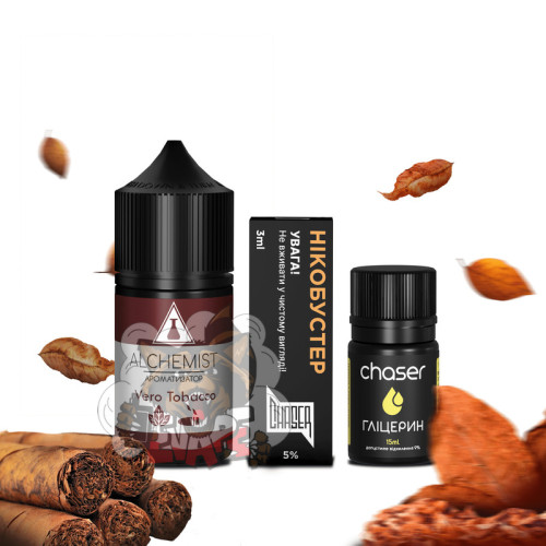Alchemist Salt - Vero Tobacco [ Набор 50 mg, 30 ml ] для Vape, 360 грн.