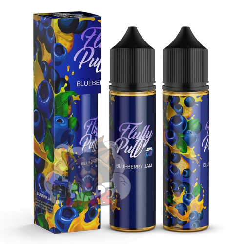 Fluffy Puff Organic - Blueberry Jam [ Набір 0 / 3 mg, 60 ml ]  для Vape, 203 грн.