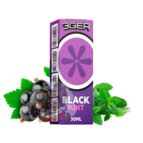 3GER Salt - Blackcurrant Mint [ Набор, 30 / 50 mg, 30 ml ]  для Vape, 350 грн.