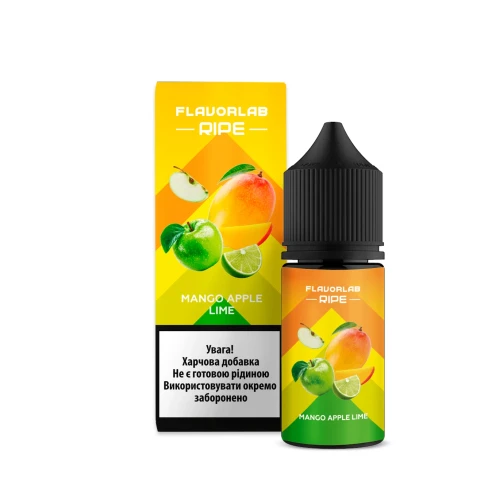FlavorLab Ripe - Mango Apple Lime [ Набір 25 / 50 mg, 30 ml ] для Vape, 350 грн.