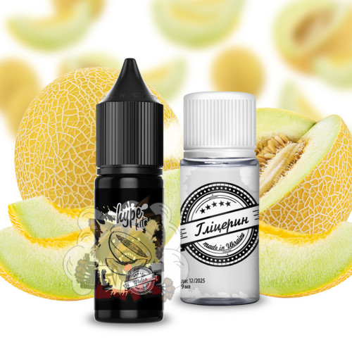 Hype Salt - Melon [ Набір 25 / 50 mg, 15 ml ]  для Vape, 200 грн.