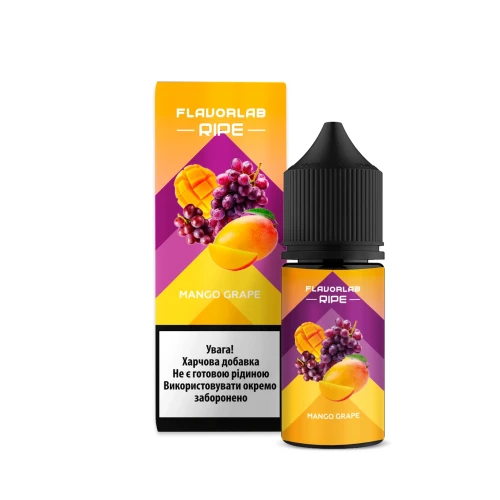 FlavorLab Ripe - Mango Grape [ Набір 25 / 50 mg, 30 ml ] для Vape, 350 грн.
