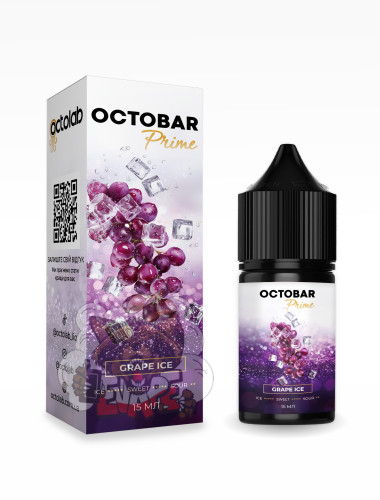OCTOBAR Prime - Grape Ice [ Набір 50 mg, 30 ml ] для Vape, 400 грн.