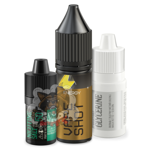 Vape Shot Salt - Energy [ Набір 25 / 50 mg, 15 ml ]  для Vape, 200 грн.