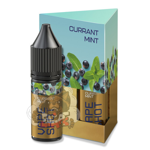 Vape Shot Salt - Currant Mint [ Набір 25 / 50 mg, 15 ml ]  для Vape, 150 грн.