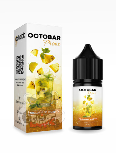 OCTOBAR Prime - Pineapple Mojito [ Набір 50 mg, 30 ml ] для Vape, 400 грн.