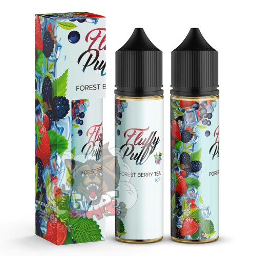 Fluffy Puff Organic - Forest Berry Tea Ice [ Набір 0 / 3 mg, 60 ml ]  для Vape, 203 грн.