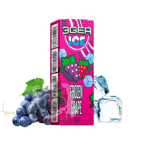 3GER Salt - Frozen Grape [ Набор, 30 / 50 mg, 30 ml ] для Vape, 350 грн.