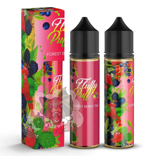 Fluffy Puff Organic - Forest Berry Tea [ Набір 0 / 3 mg, 60 ml ]   для Vape, 290 грн.