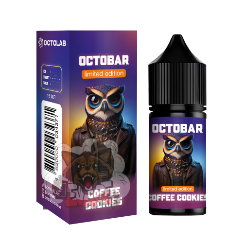 OCTOBAR NFT Limited Edition - Coffee Cookies [ Набір 50 mg, 30 ml ] для Vape, 339 грн.