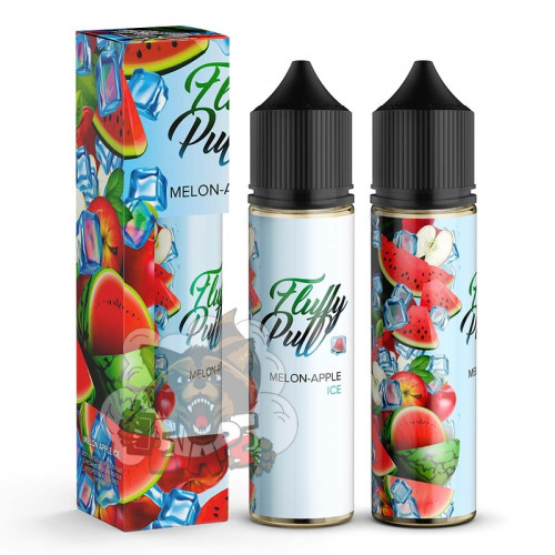 Fluffy Puff Organic - Melon Apple Ice [ Набір 0 / 3 mg, 60 ml ]  для Vape, 290 грн.