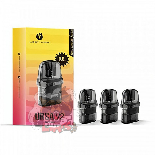 Картридж Lost Vape Ursa V2 0.6 / 0.8 / 1.0 Om цена 104 грн. в eVape