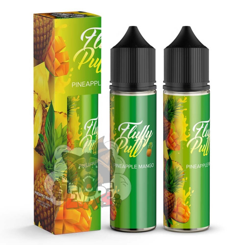 Fluffy Puff Organic - Pineapple Mango [ Набір 0 / 3 mg, 60 ml ]   для Vape, 290 грн.