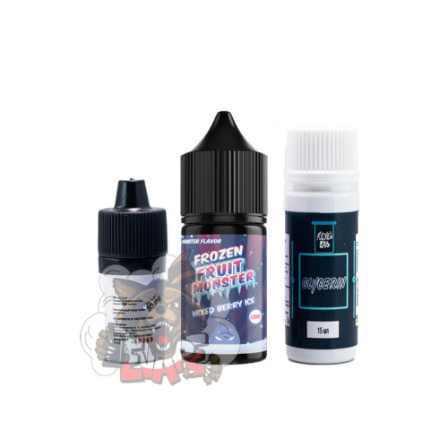 MONSTER Frozen Fruit Salt - Mixed Berry ICE [ Набір 25 / 50 mg, 30 ml ] для Vape, 650 грн.