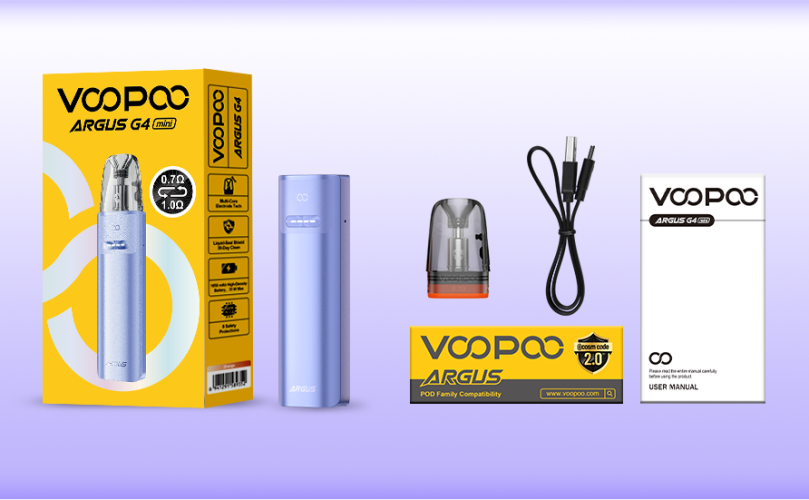 Купить Voopoo Argus G4 Mini Pod Kit 1650 mAh электронная сигарета, цена 725 грн., в Днепре, Киеве