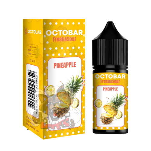 OCTOBAR Fresh and Sour - Pineapple [ Набір 50 mg, 30 ml ] для Vape, 339 грн.