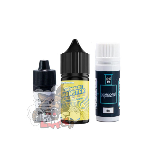 MONSTER Lemonade Salt - Blueberry [ Набір 25 / 50 mg, 30 ml ]  для Vape, 520 грн.