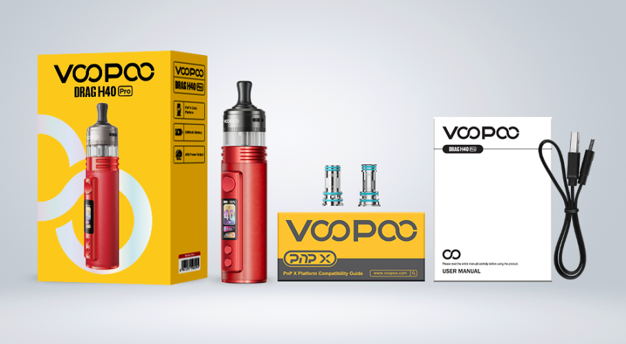 Купить Voopoo Drag H40 Pro 2450 mAh Pod Kit электронная сигарета, цена 1 370 грн., в Днепре, Киеве