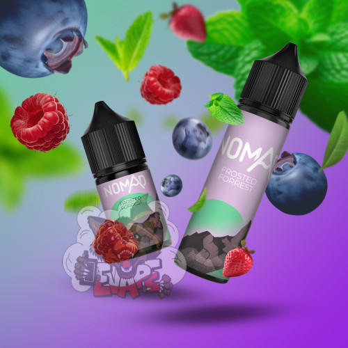 NOMAD Organic - Frosted Forest [ Набір 0 / 3 mg, 60 ml ]  для Vape, 250 грн.