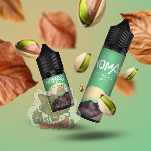 NOMAD Organic - Pistachio Leafs [ Набір 0 / 3 mg, 60 ml ]  для Vape, 200 грн.