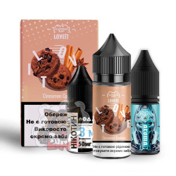 FlavorLab LOVE IT - Cinnamon Cookies [ Набір 50 mg, 30 ml ]  