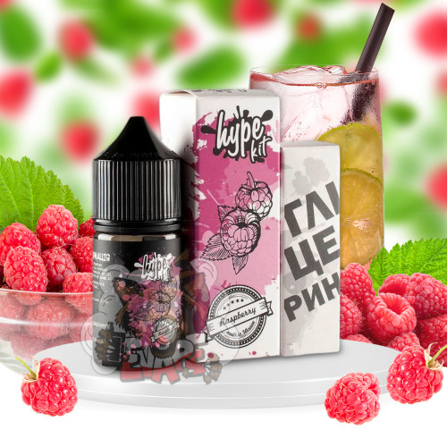 Hype Salt - Raspberry [ Набір 25 / 50 mg, 30 ml ] для Vape, 350 грн.