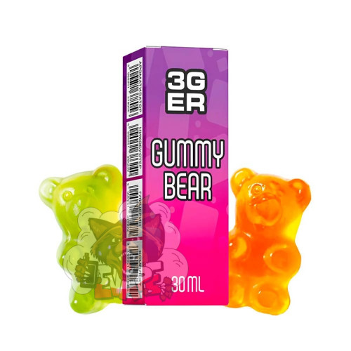 3GER Salt - Gummy Bear [ Набор, 30 / 50 mg, 30 ml ]  для Vape, 350 грн.