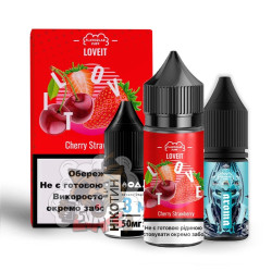 FlavorLab LOVE IT - Cherry Strawberry [ Набір 50 mg, 30 ml ] 
