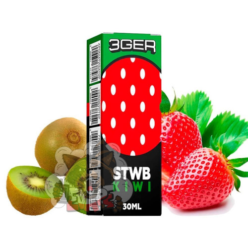 3GER Salt - Strawberry Kiwi [ Набор, 30 / 50 mg, 30 ml ] для Vape, 245 грн.