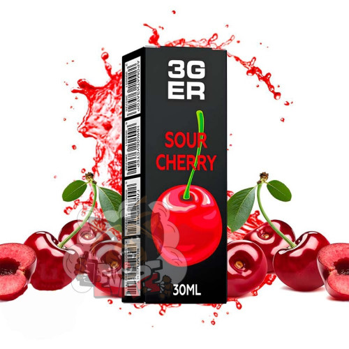 3GER Salt - Sour Cherry [ Набор, 30 / 50 mg, 30 ml ]   для Vape, 350 грн.