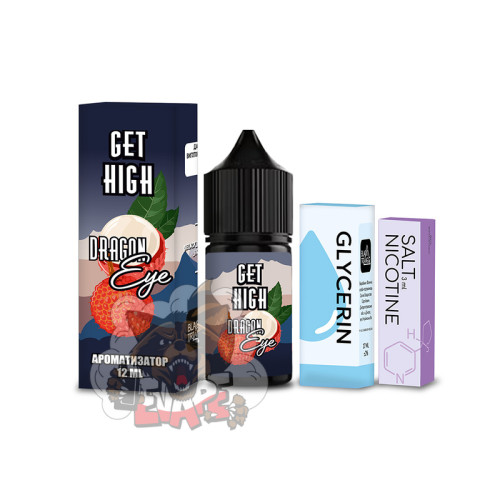 Get High Salt - Dragon Eye [ Набір, 50 mg, 30 ml ] для Vape, 400 грн.