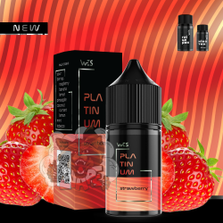 WES Platinum Salt - Strawberry [ Набір 50 mg, 30 ml ] 