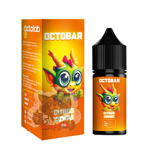 OCTOBAR NFT - Citrus Combo [ Набір 50 mg, 30 ml ] для Vape, 339 грн.