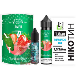 FlavorLab LOVE IT Organic - Strawberry Cactus [ Набір 0 / 3 mg, 60 ml ]