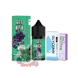 Get High Salt - Grape Mood [ Набір, 50 mg, 30 ml ]