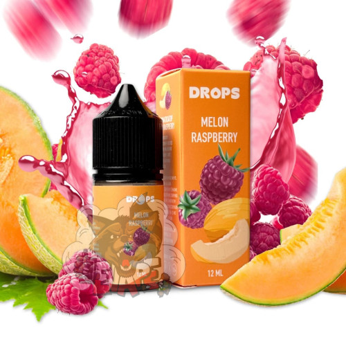 Hype Drops - Melon Raspberry [ Набір 25 / 50 mg, 30 ml ] для Vape, 320 грн.