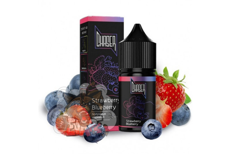 CHASER Black - Strawberry Blueberry [ Набор 50 / 65 mg, 30 ml ] для Vape, 350 грн.