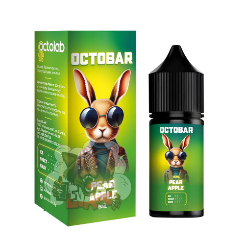 OCTOBAR NFT - Pear Apple [ Набір 50 mg, 30 ml ] для Vape, 339 грн.
