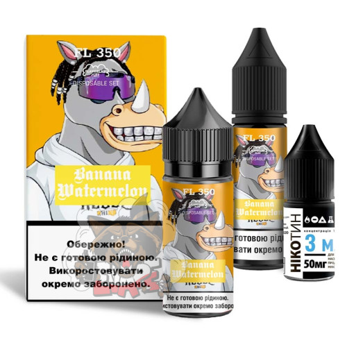 FlavorLab FL350 - Banana Watermelon [ Набір 50 mg, 30 ml ] — фото 2
