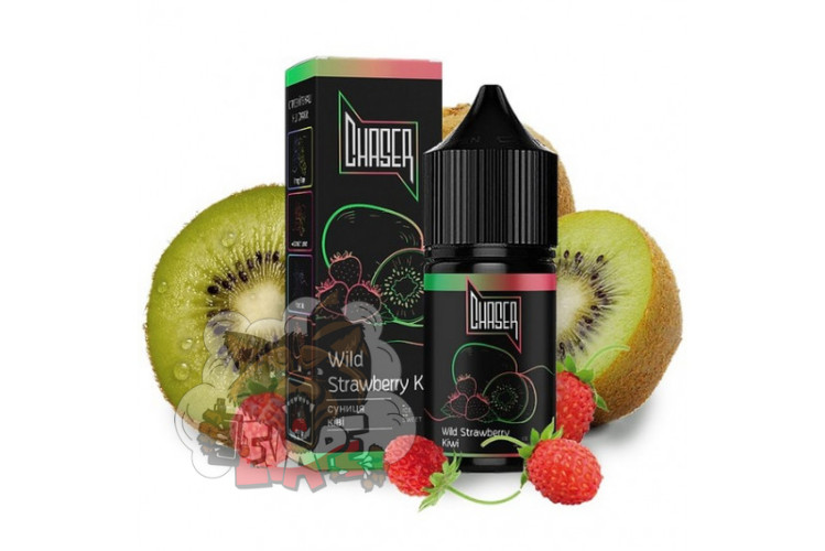 CHASER Black - Kiwi Wild Strawberry [ Набор 50 / 65 mg, 30 ml ] для Vape, 350 грн.