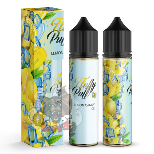 Fluffy Puff Organic - Lemon Candy Ice [ Набір 0 / 3 mg, 60 ml ]    для Vape, 218 грн.